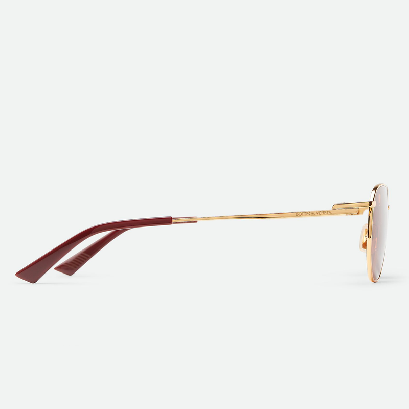 Split Panthos Sunglasses- Panthos sunglasses in metal.