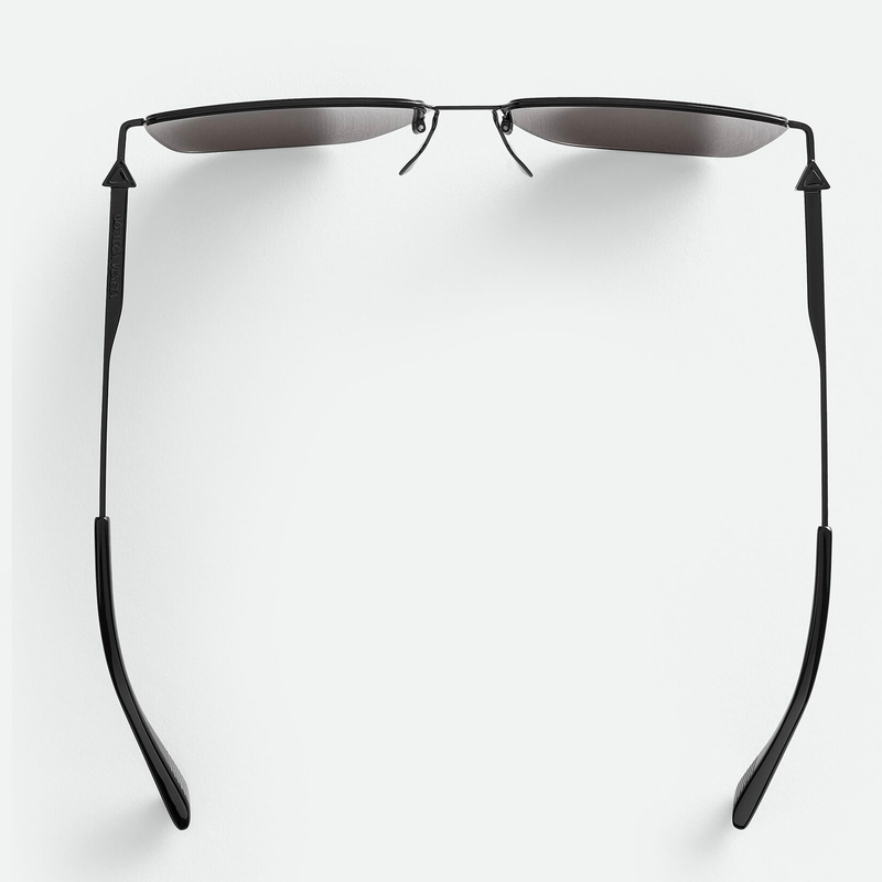 Ultrathin Metal Rectangular Sunglasses- Metal rectangular sunglasses.