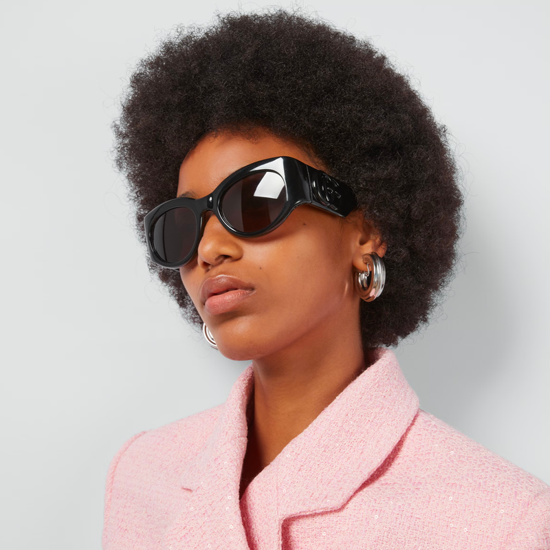 OVAL FRAME SUNGLASSES