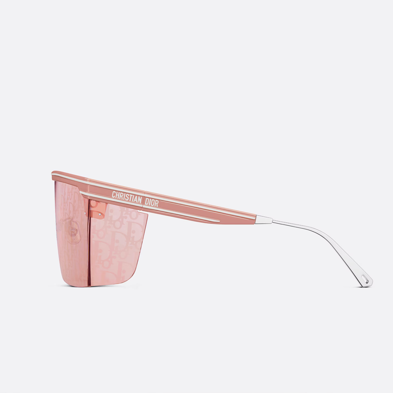 DiorClub M1U-Pink Dior Oblique Mask Sunglasses